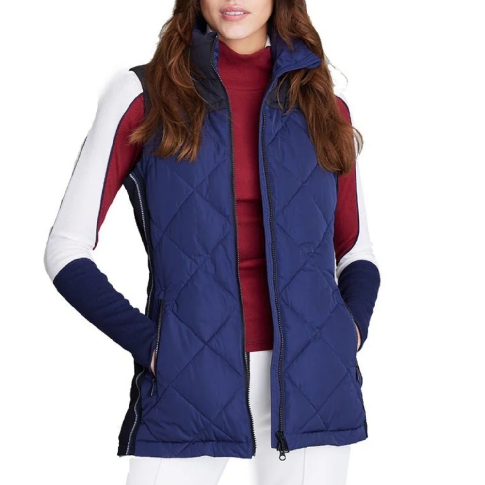 Alp N Rock Blue Quilted Vest